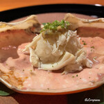 らん亭～ 美日庵 - 菱蟹の飯蒸し