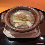 らん亭～ 美日庵 - のどぐろと焼松茸の小鍋立