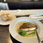 トレイントレイン - 【鯛のソテー クラムチャウダー仕立て】1050円