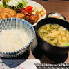 Izakaya Nagomi - 和牛メンチカツと唐揚げ定食