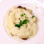 seasonal mushroom risotto