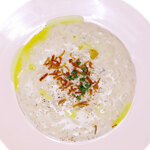 blue cheese cream risotto