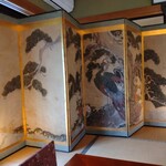 蕎麦処みやび - 素晴らしい屛風