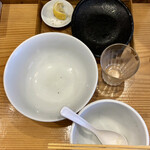 麺屋鈴春 - ご馳走様の完食です
      