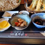 蕎麦処みやび - 付け合わせ