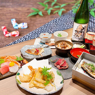 A variety of courses starting from 2,500 yen