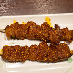 羊貴族・四季香 - 2022.10 仔羊串（1本 350円）