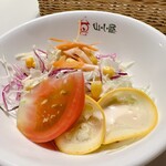Kareshoppu Yamagoya - ランチセットのサラダ