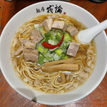 麺屋 我論 - ■背脂煮干しら〜めん¥1,000