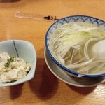牛たん炭焼き 利久 - サラダ　スープ