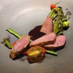 シュヴァル・ドゥ・ヒョータン - いすみ市の山のもの。60㎏の牝で冬前なのでさっぱりしているとのこと。