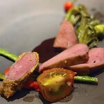 シュヴァル・ドゥ・ヒョータン - どの部位もしっとりとした焼き加減で美味しく、クセは強くなくさっぱりしていました。