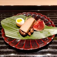 蓬左茶寮 - フォアグラの八丁味噌漬け
