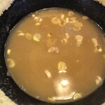 つけソバ いしい - スープ割り(スッキリスープ)