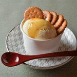 millet biscuit ice cream