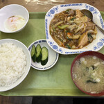 Chuuka Ajisai - 揚げ豆腐の野菜煮込定食(¥700)