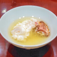 すし 良月 - 毛蟹のしゃぶしゃぶ