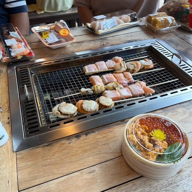 海鮮バーベキュー（とれとれ市場南紀白浜外店）
