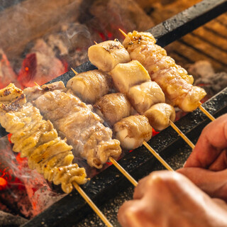 We are proud of Yakitori (grilled chicken skewers)! A rich variety of dishes ☆