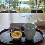 あかん鶴雅別荘　鄙の座 - ウエルカムデザートとお茶