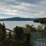 あかん鶴雅別荘　鄙の座 - 部屋から眺めた阿寒湖　部屋に付いていた露天風呂も最高でした！