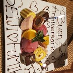 海鮮 イタリアンバル ルチアーノ - アニバーサリープレートです〰️‼️