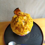 セボン丸三 - かぼちゃかき氷(エスプーマなし)