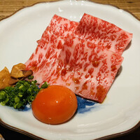 和牛料理 一石三鳥 - サーロインユッケ