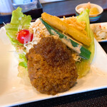 食処 楠亭 - ハンバーグ