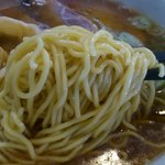 ラーメン ふくや - 麺アップ