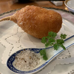 Ginza Asuta - 蟹の爪の広東風揚げもの