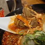 カウンター焼肉かるび - 牛タンも、ごろっと入ってます✨