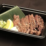 Grilled beef tongue marinated in Shinshu miso