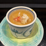 四季彩ダイニング　春 - 毛蟹の茶碗蒸し