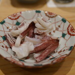 末廣鮨 - アカイカのげそ