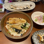 あなごや 穴場 - あなご丼ランチ（デフォとは少し違うかも）