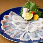 Shabushabu Ichidai - 魚介の薄造り。さっぱりと召し上がりたい時にぜひどうぞ。