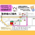 久米ピッツァlumaca - 駐車場のご案内