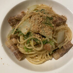 コルツ - 豚バラの塩漬けと白菜のパスタ