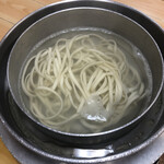 釜揚げきしめん一八 - 釜揚げきしめん　少し固め