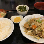 Misono Hanten - 野菜炒め定食