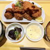 ココス - アジフライ&牡蠣フライ膳ご飯大盛り+豚汁変更　1287円
