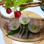 銀杏庵 - 梅酒のゼリー