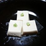 銀杏庵 - 濃厚な胡麻豆腐