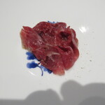 馳走西健一 - 榊山牛（広島牛）モモの自家製生ハム