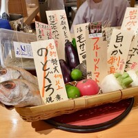 魚の中俣 銀座 - 本日のハイライト食材