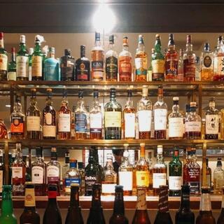 Over 80 types of whisky, something you wouldn't find in a regular restaurant!