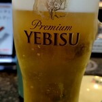 Sushi Choushimaru - 生ビール（エビス）