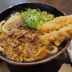 麺 和田や - 肉ごぼう天うどんといなり