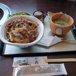 Yonezawa Gyuu Yakiniku Kotora - 牛丼ランチ1,300円税抜
